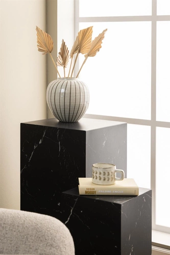 Zestaw 2 stolików pomocniczych Dice      