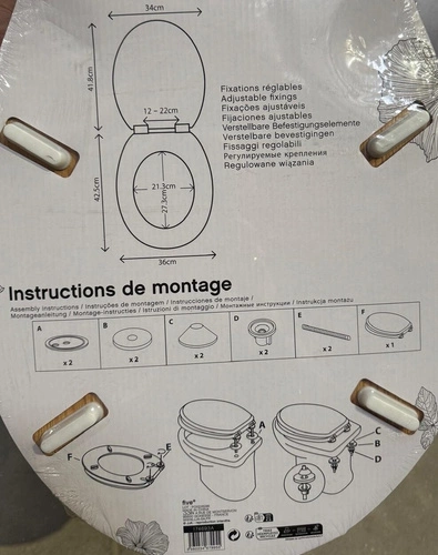 Deska sedesowa Blackflora czarna wolnoopadająca z duroplastu do łazienki nowoczesna