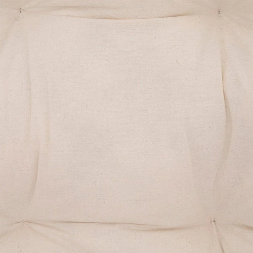 Fotel rattanowy Neta boho do salonu z podłokietnikami i poduszką Atmosphera naturalny