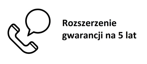 Rozszerzenie gwarancji na 5 lat