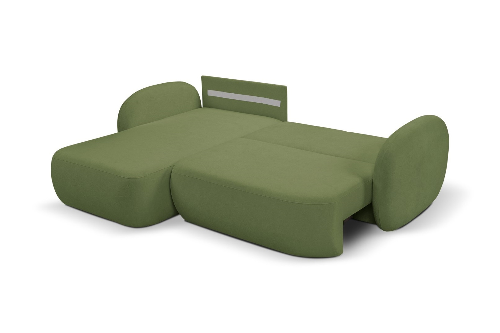 Narożnik Salby z funkcją spania lewy zielony Sicuro 20