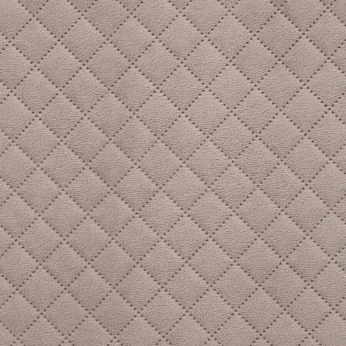 Pufa welurowa ze schowkiem Kali 31x31 cm beżowa do salonu i przedpokoju nowoczesna
