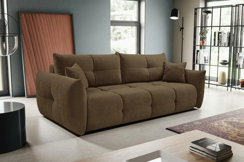Sofa Bode z funkcją spania brązowa Wind   22