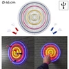 Lampka Tarcza z lotkami  LED kolorowa