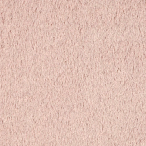 Zestaw 6 okrągłych poduszek na krzesła Furry różowych do jadalni nowoczesny Intesi