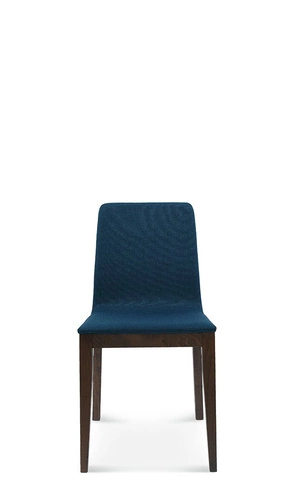 Krzesło Fameg Kos buk A-1621, Walnut04,   CrownVelvet37 OUTLET