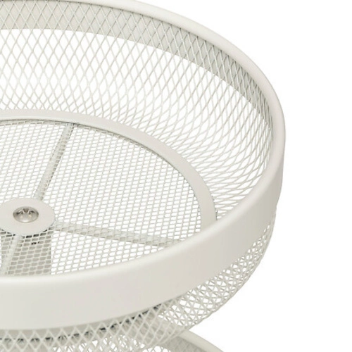 Kosz na owoce Mayaj 2-poziomowy beżowy