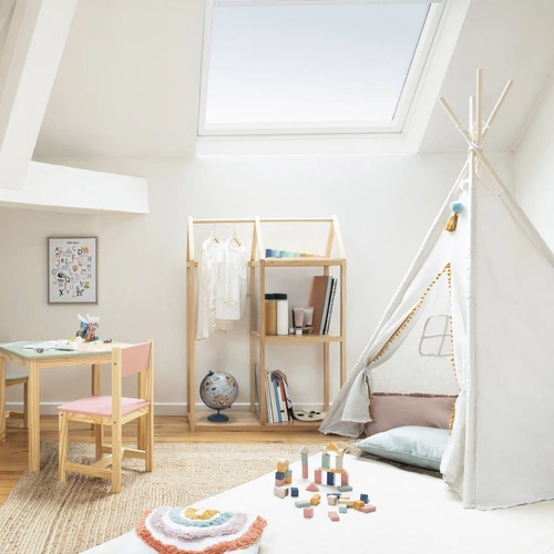 Globus dziecięcy śr 20 cm niebieski