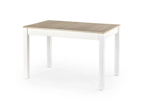 Stół Rocco rozkładany dąb sonoma / biały 75/118-158cm