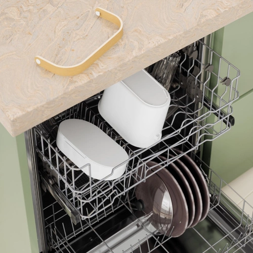 Kompostownik Bellwood biały/naturalny