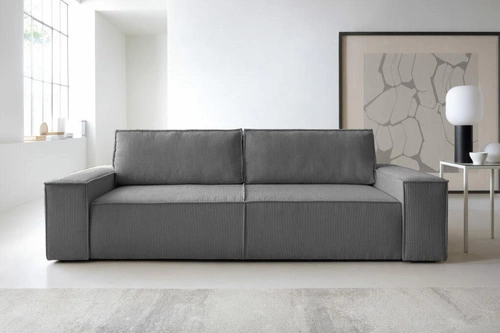 Sofa Molde sztruks szary ciemny Poso 22