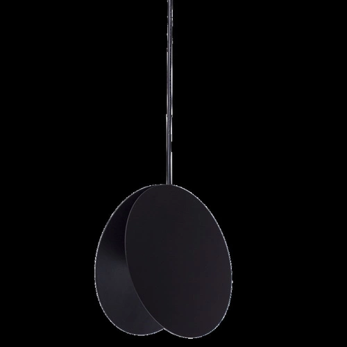 Lampa wisząca PILLS S czarna metalowa 23 cm nowoczesna do salonu i nad stół