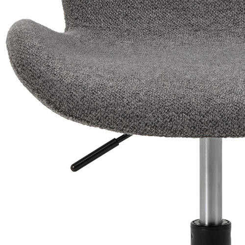 Fotel biurowy ergonomiczny Batilda-A1 Actona antracytowy obrotowy z regulacją wysokości