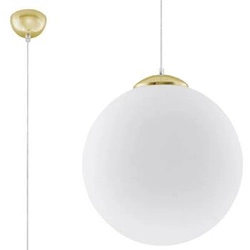 Lampa wisząca kula UGO 40 nowoczesna złota do salonu i jadalni Sollux Lighting