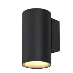 Kinkiet zewnętrzny Primula lampa ogrodowa elewacyjna tuba 14,5x20,4cm czarny 1x60W E27 PAR30 IP65