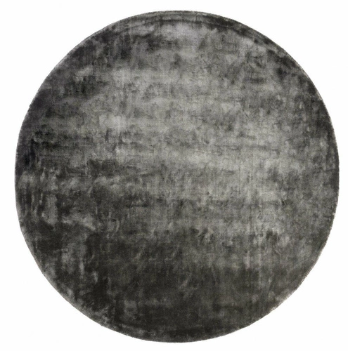 Dywan okrągły nowoczesny wełniany Aracelis Steel Gray 250 cm do salonu Handmade Collection