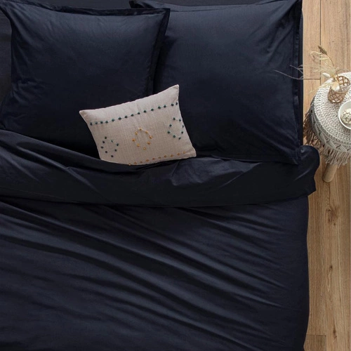 Poszewka na poduszkę 50 x 70 cm bawełna  niebieska