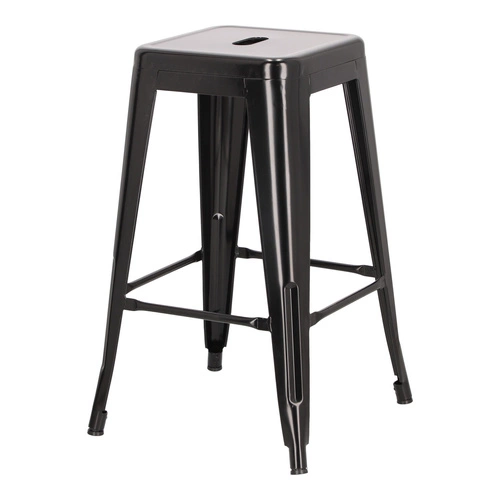 Hoker Paris 66cm czarny inspirowany Tolix OUTLET