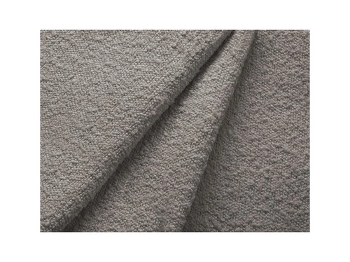 Narożnik z funkcją spania Moghan Grey Boucle Lewostronna kolor nóg czarny