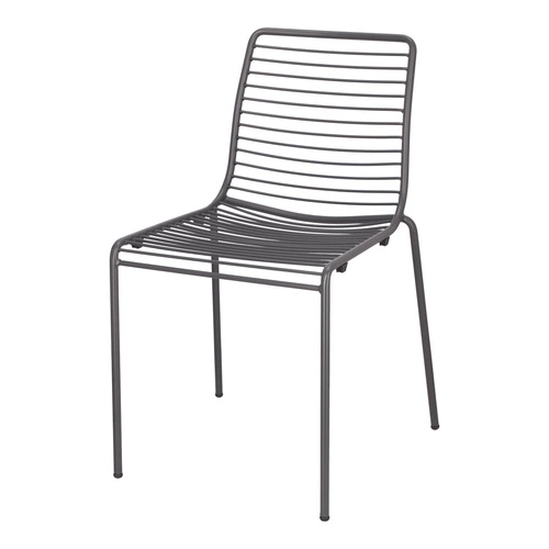 Krzesło Summer antracytowe Outlet