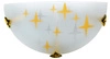 Plafon Stars plaf 1/2 1x60W E27 ambra