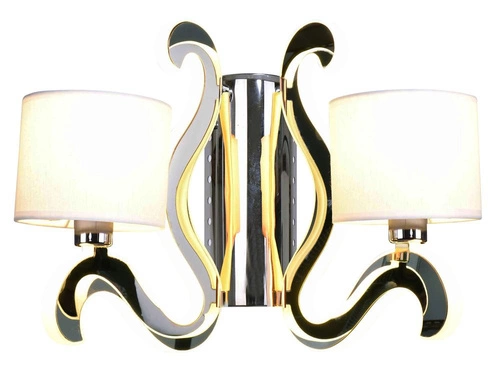 Kinkiet Ambrosia 1 2x40W E14 + 12,3W LED  chrom