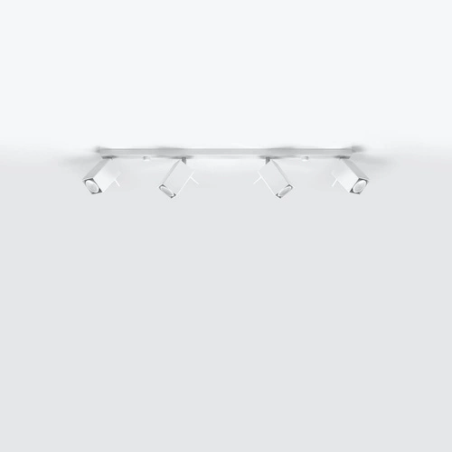 Plafon sufitowy MERIDA biały nowoczesny metalowy 4xGU10 do salonu kuchni i jadalni