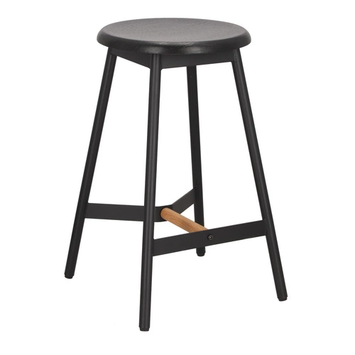 Stołek barowy Aldo czarny OUTLET