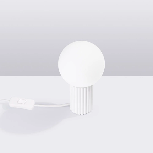 Lampa biurkowa HALO biała