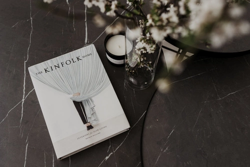 Stolik kawowy okrągły Tre 900 czarny nowoczesny metalowy do salonu NORDIFRA 90 cm