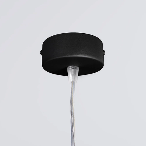 Lampa wisząca LED FARGE czarna nowoczesna regulowana do jadalni nad stół 120 cm