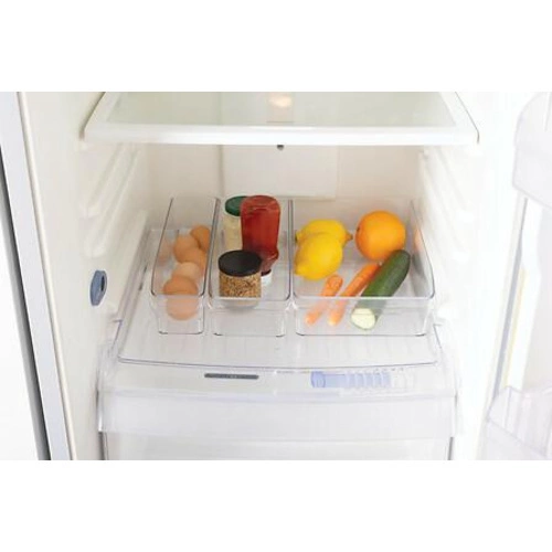 Zestaw 3 organizerów Smart Fridge do lodówki transparentny