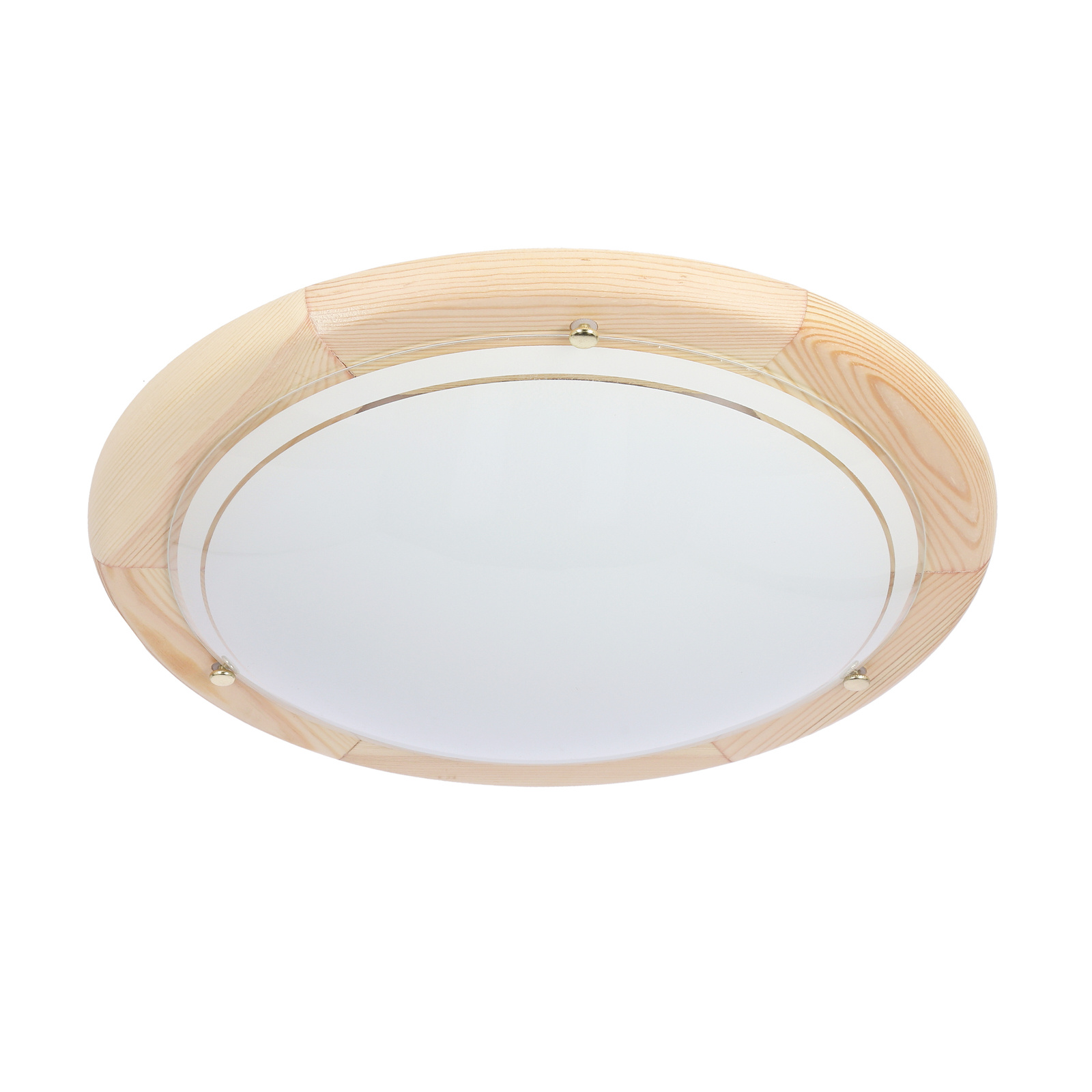 Plafon 1030 plaf 40 drewno standard 2x60W E27 sosna