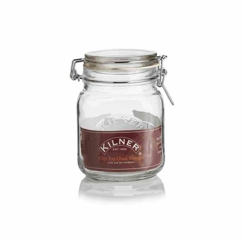 Słoik 1l, Square Clip Top Jar KILNER