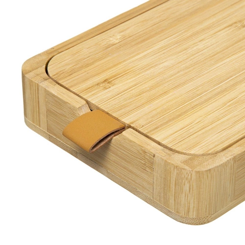 Organizer na biżuterię bambusowy z lusterkiem 5five simply smart do toaletki boho