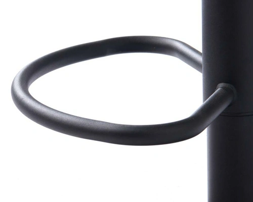 Hoker Nolan tapicerowany piaskowy z oparciem regulowany do kuchni