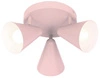 Lampa sufitowa Amor plafon 3x40W E14  jasny róż