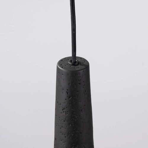 Lampa wisząca ELECTRA czarna beton