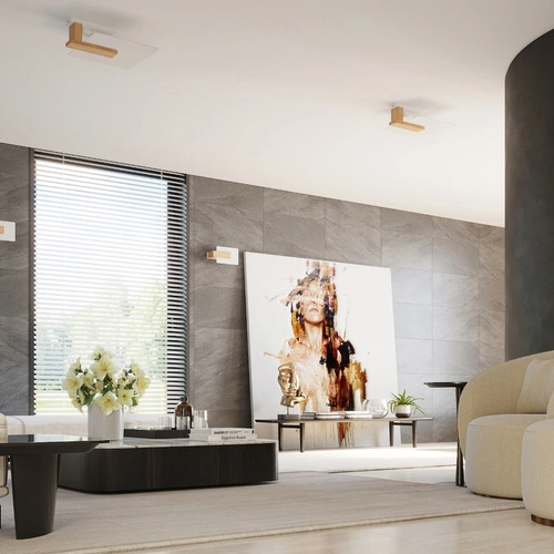 Kinkiet ścienny LAPPO drewniany skandynawski naturalny do salonu i sypialni SOLLUX LIGHTING