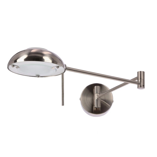 Kinkiet ścienny Largo nowoczesny metalowy regulowany satynowy do salonu i sypialni CANDELLUX