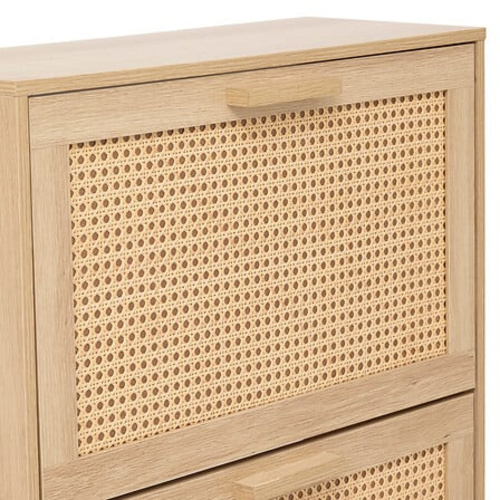 Szafka na buty Cane rattan/naturalna