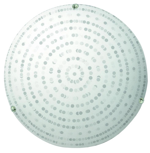 Plafon sufitowy LED Circle 30 biały okrągły szklany nowoczesny do kuchni CANDELLUX