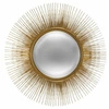 Lustro Metal Soleil złote 58cm