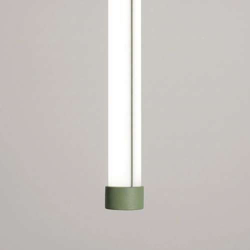 Lampa wisząca TRANG szałwiowa LED regulowana nad wyspę 4000K