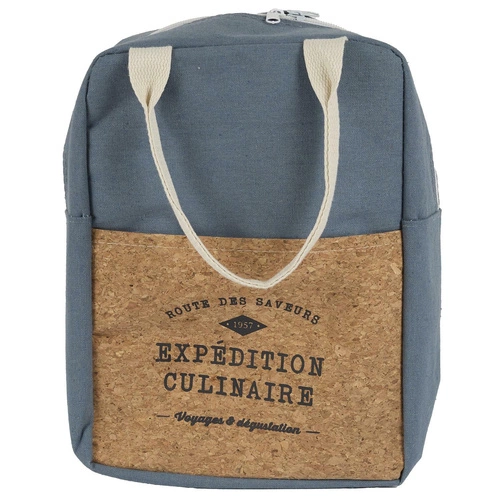 Torba na lunch Refreshing Cork 5l         niebieska