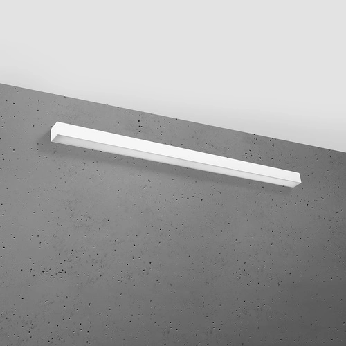 Kinkiet ścienny LED Pinne 117 cm biały nowoczesny do salonu i sypialni Thoro