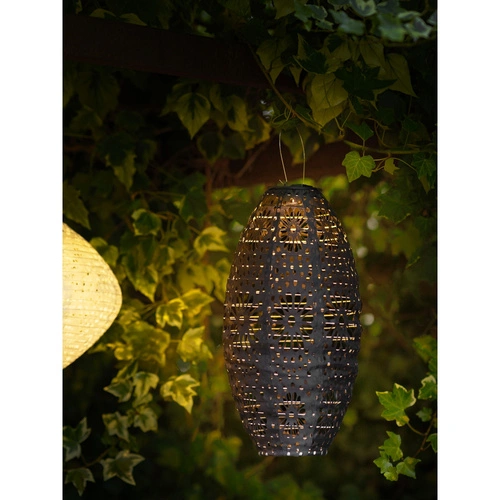 Lampion ogrodowy solarno-LED Foxdale szary 40 cm IP44 House Nordic