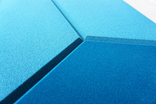 Fluffo HOP Hexa nowoczesny panel ścienny akustyczny morski 110x70 cm dekoracja do biura