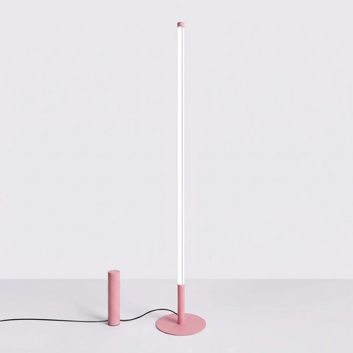Lampa stojąca TRANG różowa LED nowoczesna do salonu 3000K