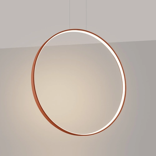 Lampa wisząca LED RIO 78 czerwona regulowana nad stół do kuchni i jadalni nowoczesna